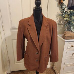 Beautiful Cleo Petites Brown Jacket Size 14
